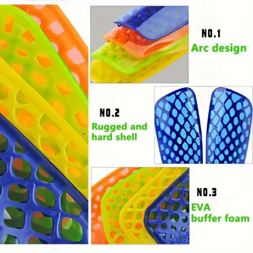 성인용 축구 레그 가드 보드 1쌍, 프로 축구 훈련용 스포츠 가드