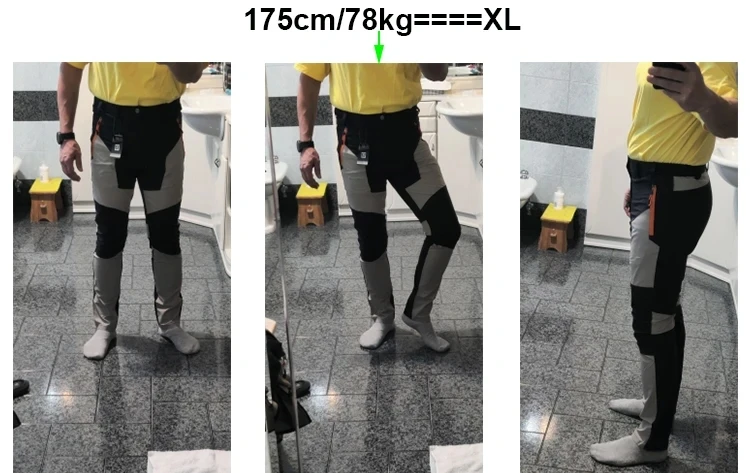 Ultradünne, atmungsaktive, kühle, schnell trocknende Wanderhose für Herren mit Reißverschlusstaschen, leichte Arbeitshose, Golf-Parade-Hose – Detail 3