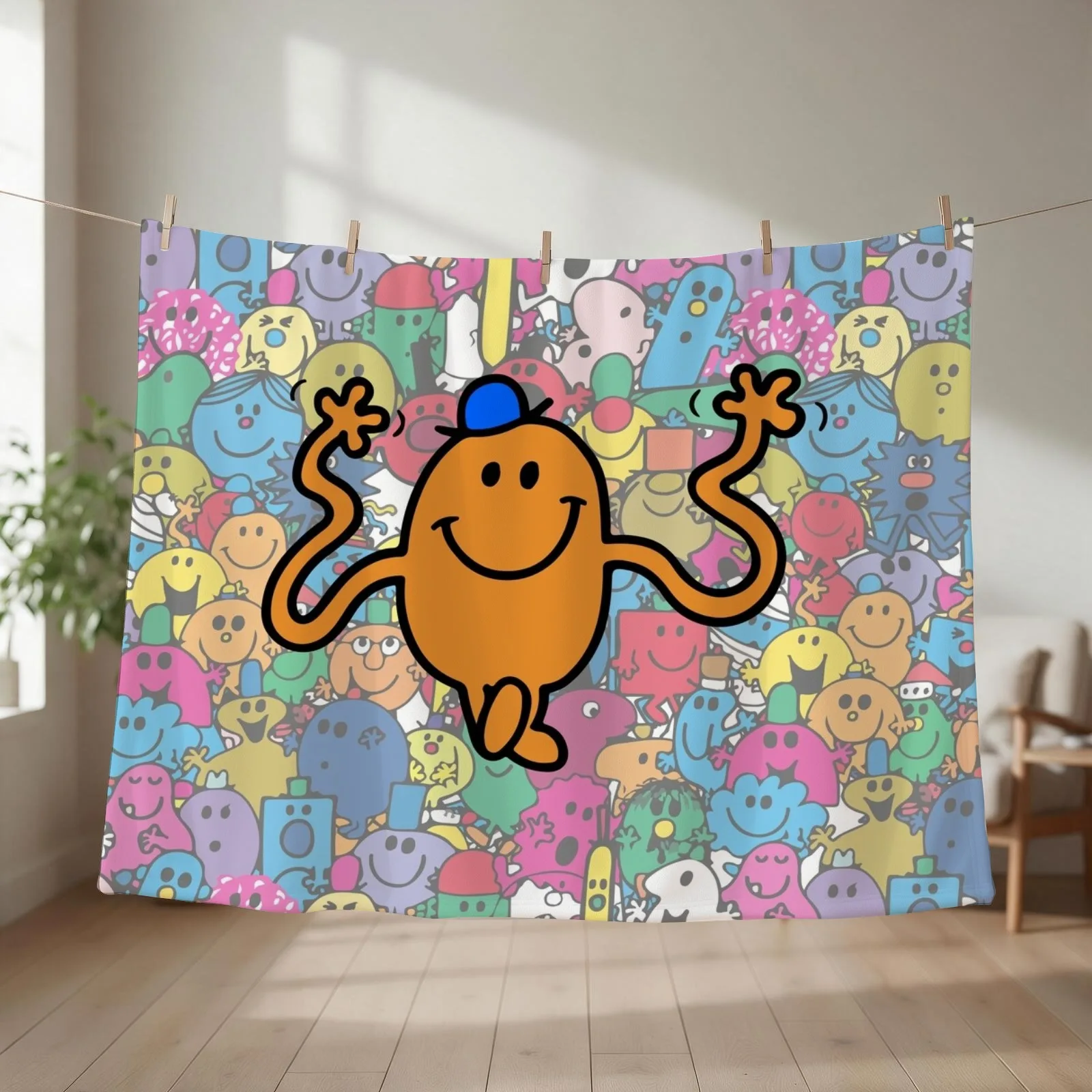 Mr Tickle Throw Blanket