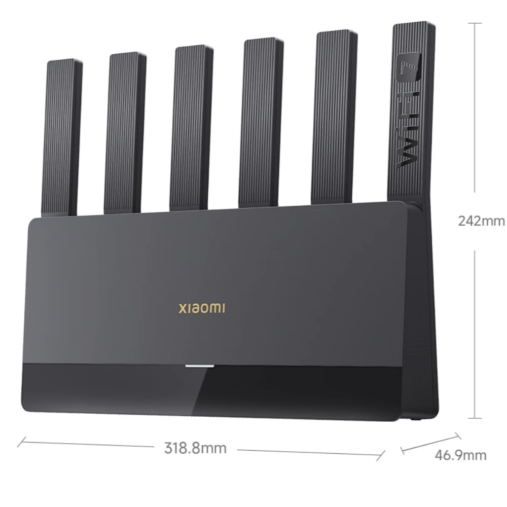 샤오미 BE6500 라우터 퀄컴 쿼드코어 Wi-Fi 7 메쉬 2.5G 네트워크 포트 IPTV OFDMA 게임 가속기 신호 증폭기 미 홈
