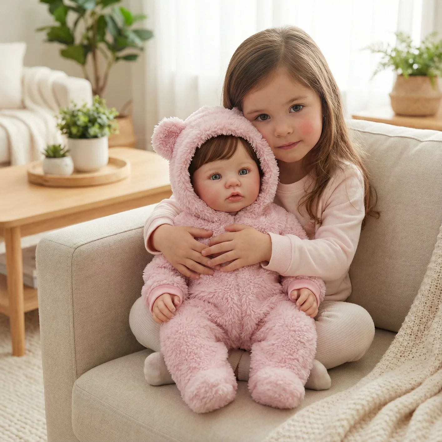 

NPK 19inch Abigail Silicone Vinyl Reborn Doll Full Body Girl Baby Size 3D Skin High Quality Newborn Gift