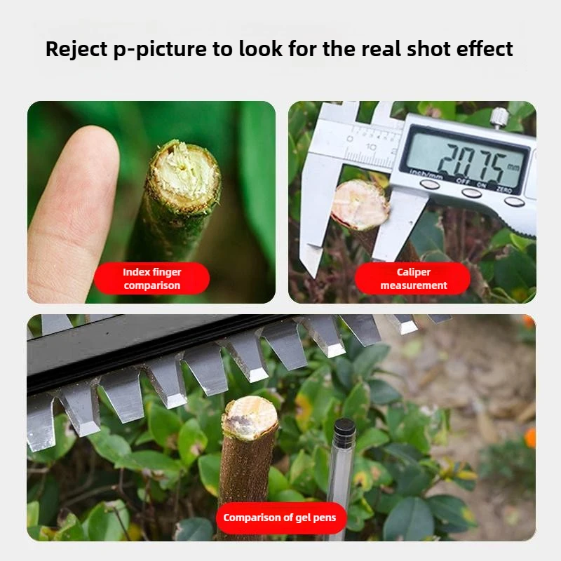 Electric Garden Tools Small Trimmer Lithium Battery High Power Rechargeable Hedge Trimmer