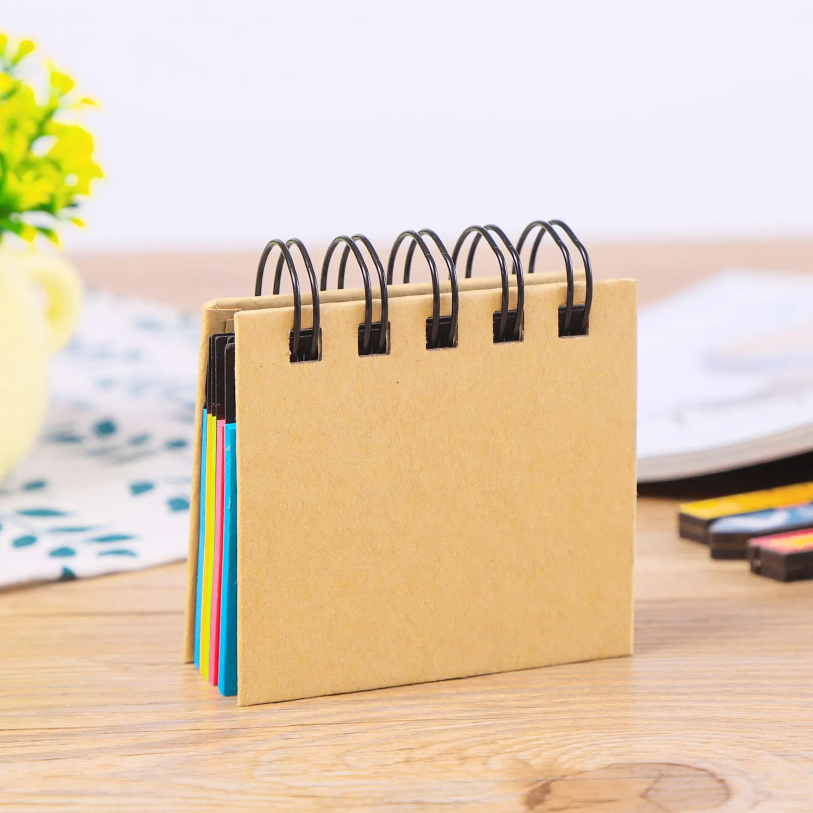 3Pcs Multi-Function Coil Notepads Compact Portable Office School Writing Pads Daily Use Household Note Pad Record Supply