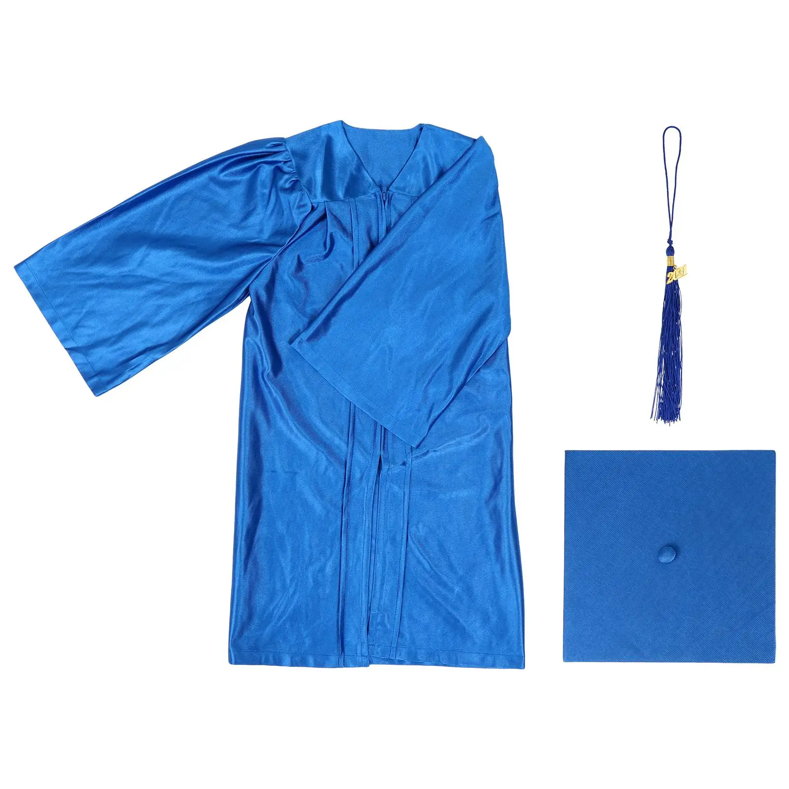 

Doctor's Hat Gown Kids Graduation Set Matte Celebration Apparel Child Student Preschool Kindergarten Fashion Design Photo Shoot