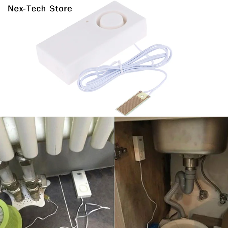 [NT]Water Leakage Alarm Detector 120dB Water Leak Sensor Flood Alert Overflow Alarm[NT]