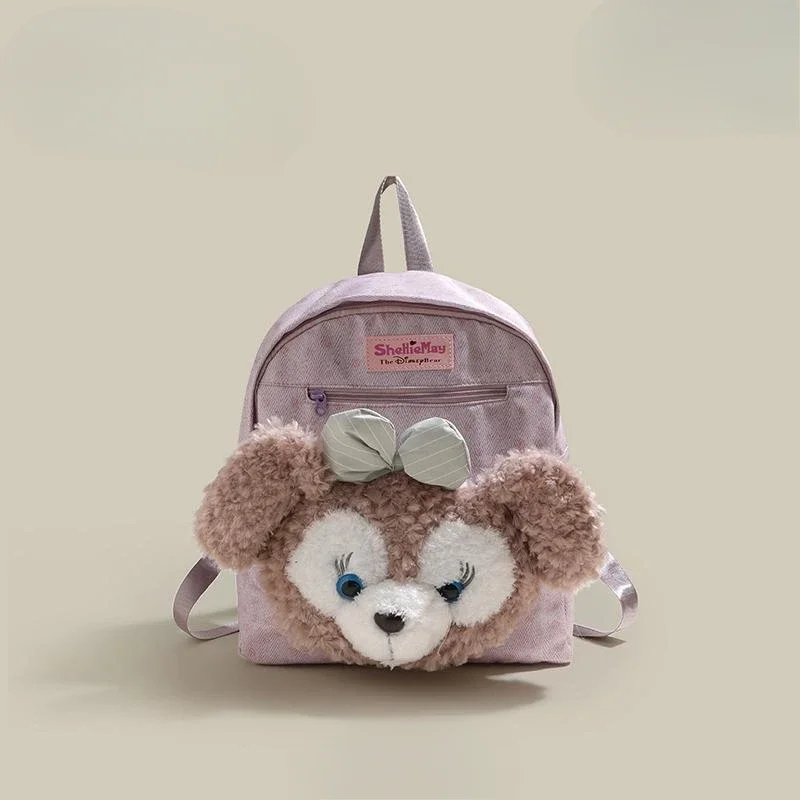 New Cute ShellieMay LinaBell StellaLou CookieAnn Bear Duffy Backpack Kawaii Disney Cartoon Anime Student Backpack Creative Gift