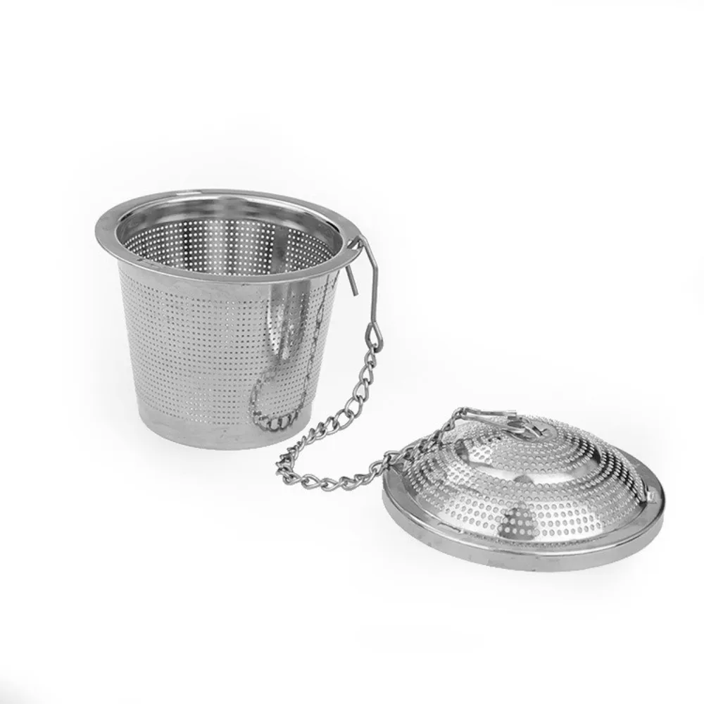 Stainless Steel Mesh Tea Infuser Reusable with Lid Tea Infuser Filter Multi-functional Tea Bag Diffuser Leaf Spice Filter