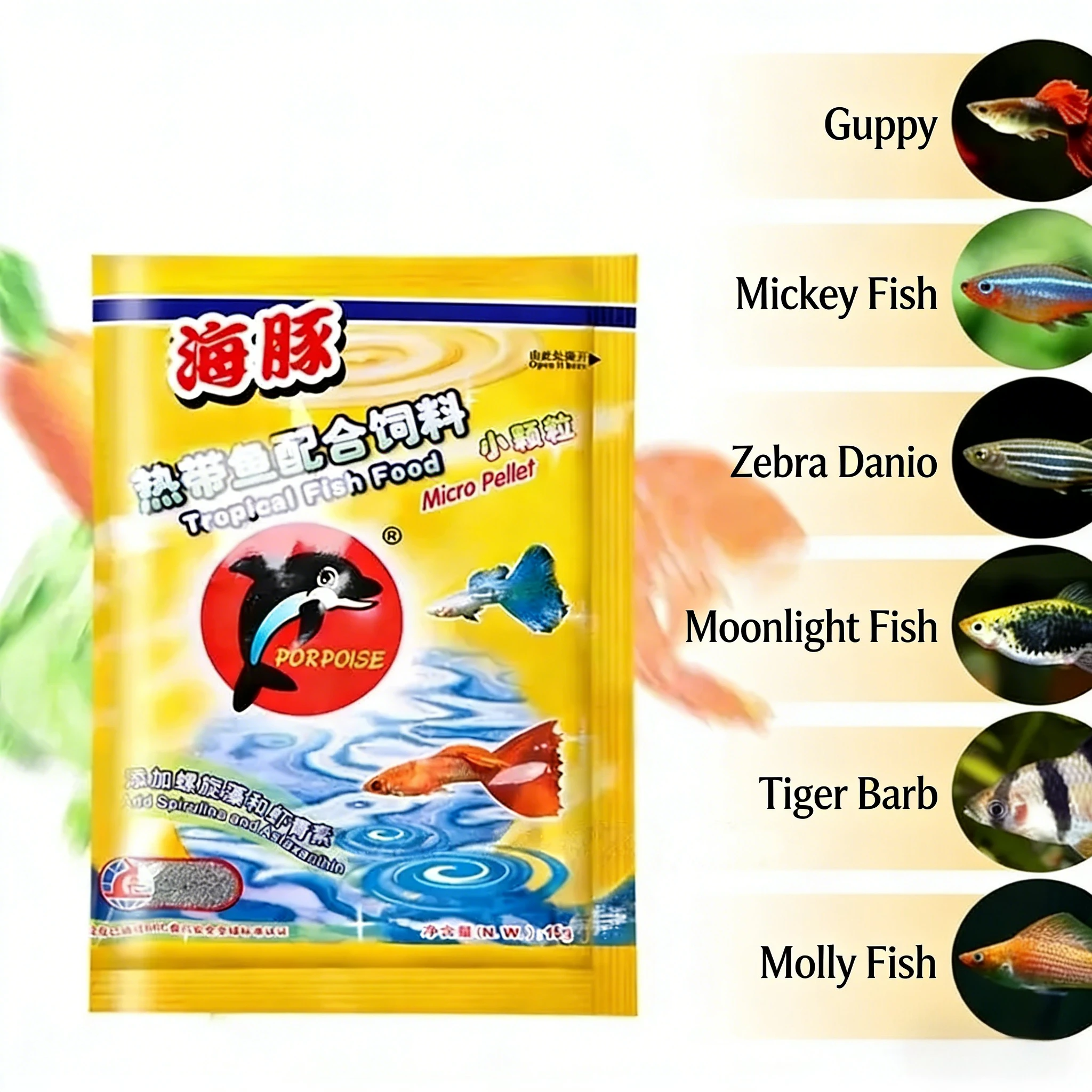 15g Mini Pellet Tropical Fish  - Aquarium Fish Vitamin recension och pris