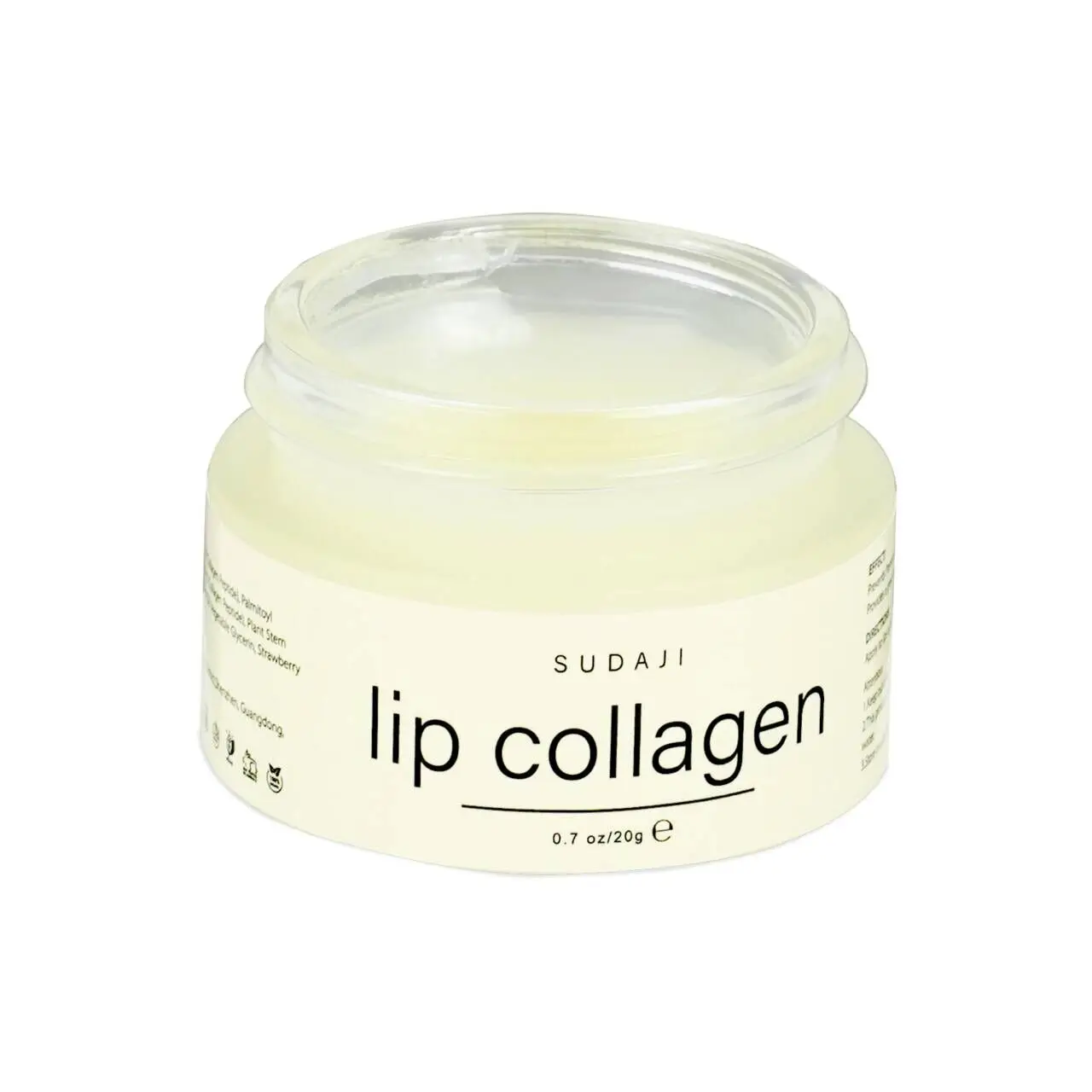 Hyaluronic acid collagen Sleep lip mask 20g deep hydration lasting moisturizing exfoliation day and night can be given as a gift