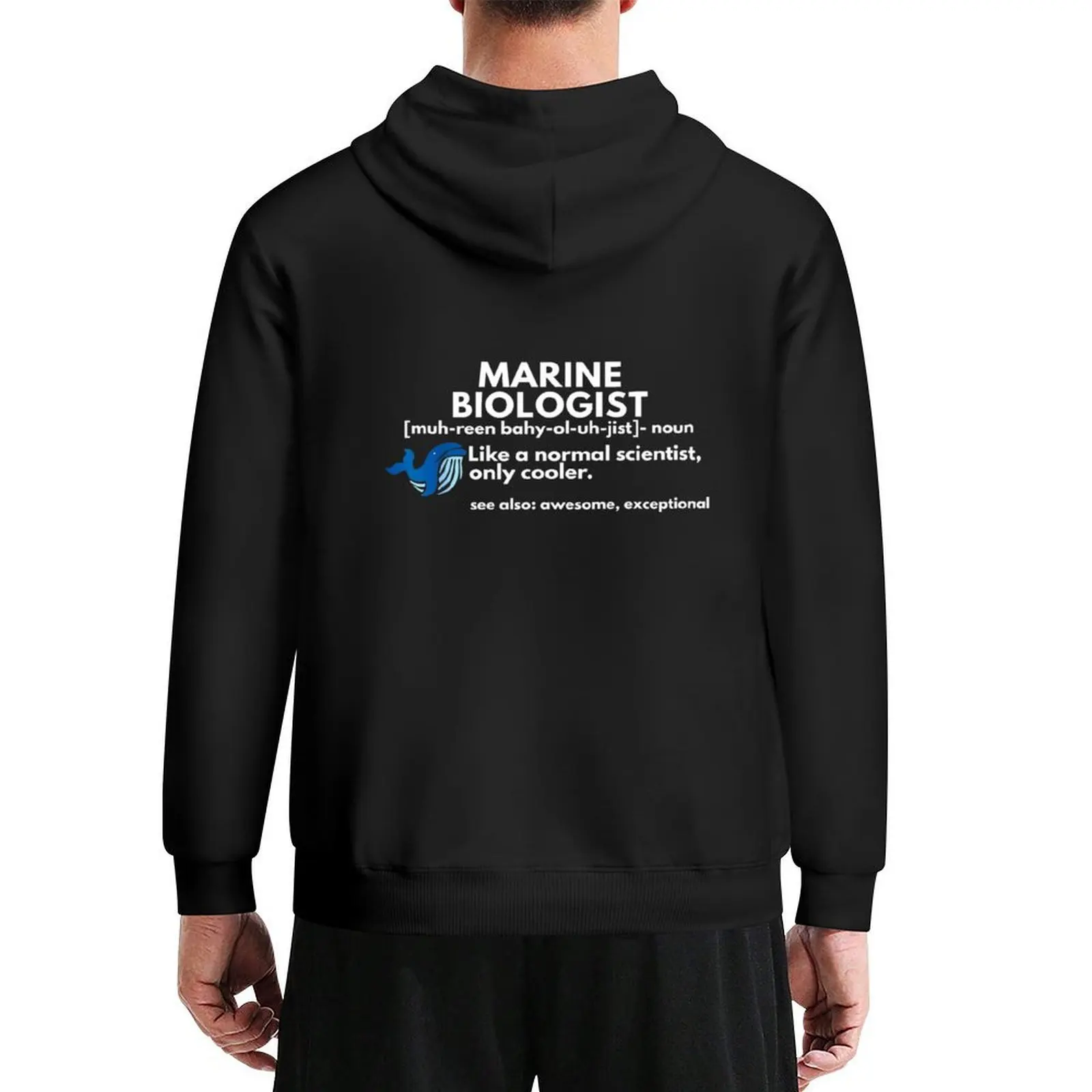 

Marine biologist Definition - for Marine lovers Hoodie men's autumn clothes blouse men's coat korean autumn clothes men hoodie