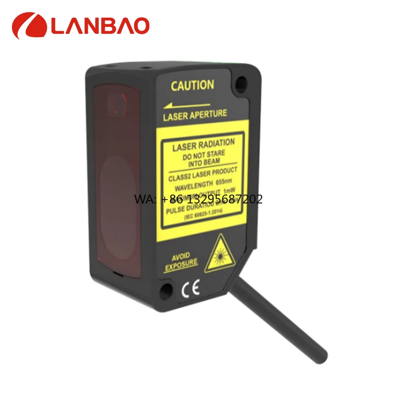 

PDE-CR400 Series Small High Precision RS-485 12V 24V DC 400mm Digital Laser Displacement Sensor
