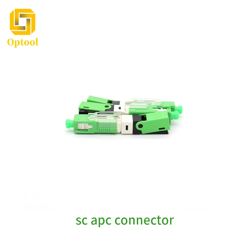 Imagem -02 - Apc Conector de Fibra Óptica Conector Rápido Monomodo Ftth Ferramentas Frias sc Upc sc