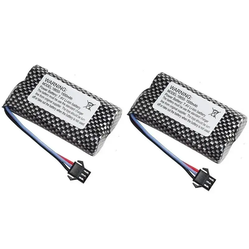 7.4v 1500mAh akumulator litowo-jonowy SM-3P wtyczka/ładowarka USB SM-3P do zegarka wykrywanie gestów skręcona R/C samochód kaskaderski 18650 7.4v