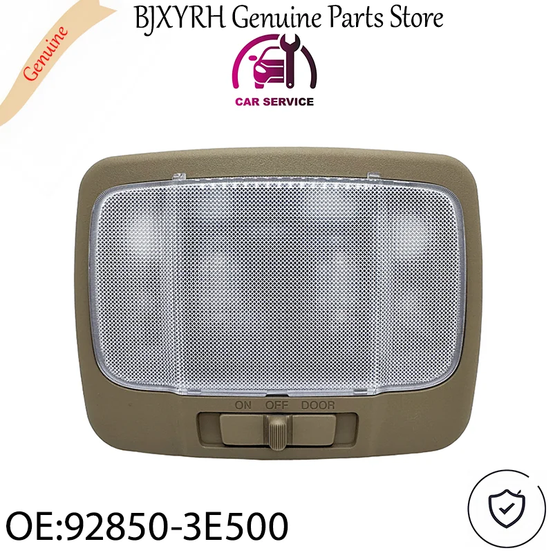 

928503E500 Beige Center Room Lamp Assembly for Kia Sorento 2006-2009 Overhead Console Light OEM 92850-3E500