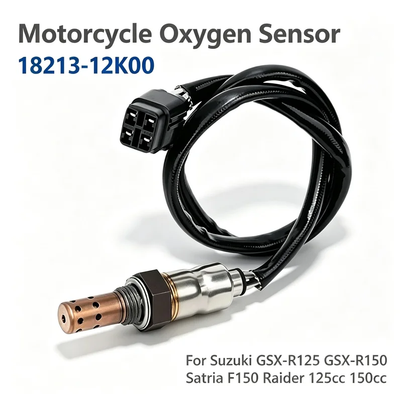 18213-12K00 Motorcycle Oxygen Sensor For Suzuki GSX-R125 GSX-R150 Satria F150 Raider 125cc 150cc