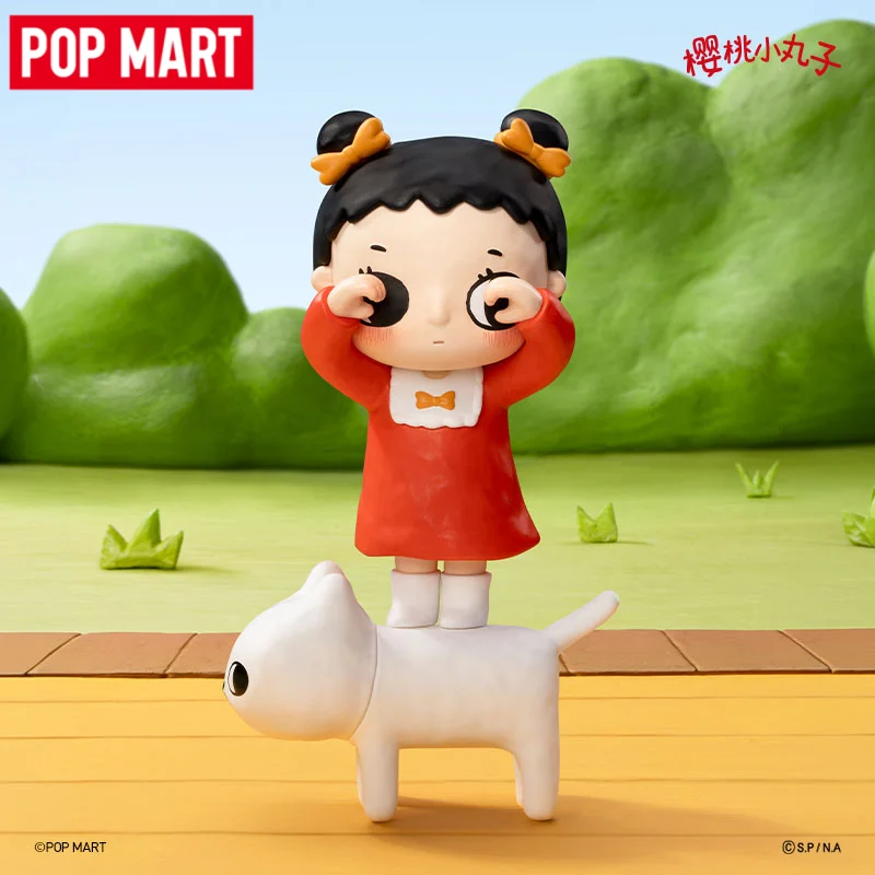 2026 Neue POP MART Nyota X Chibi Maruko Chan Serie Blind Box Sammelfiguren Spielzeug Schreibtisch-Deko Sammlerspielzeug Geburtstagsgeschenke