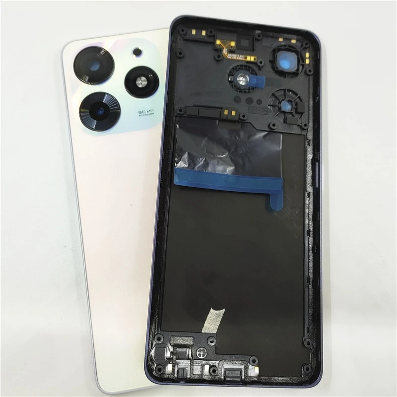 For Tecno Spark 10 Pro KI7 Battery Cover Rear Door Panel Housing Case Replacement Parts