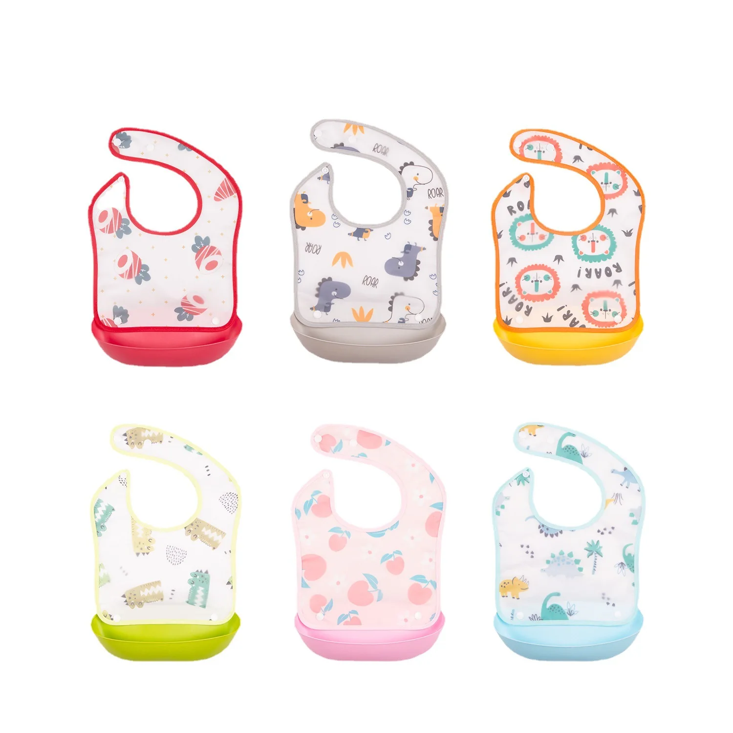 Baby Eating Bib Eva Waterproof Removable Pinny Child Bib Saliva Towel Children Disposable Pinny baby accessories newborn