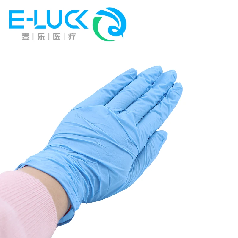 100pcs Dentist Gloves Nitrile Gloves Dental Laboratory Disposable Examination Gloves Food Grade Waterproof Allergy Free