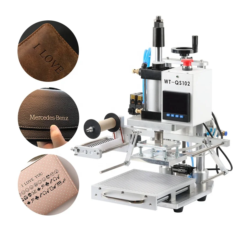 

For Factory Wholesales Leather Stamping Machine High Efficiency Automatic Working Branding Heat Transfer Press Machine