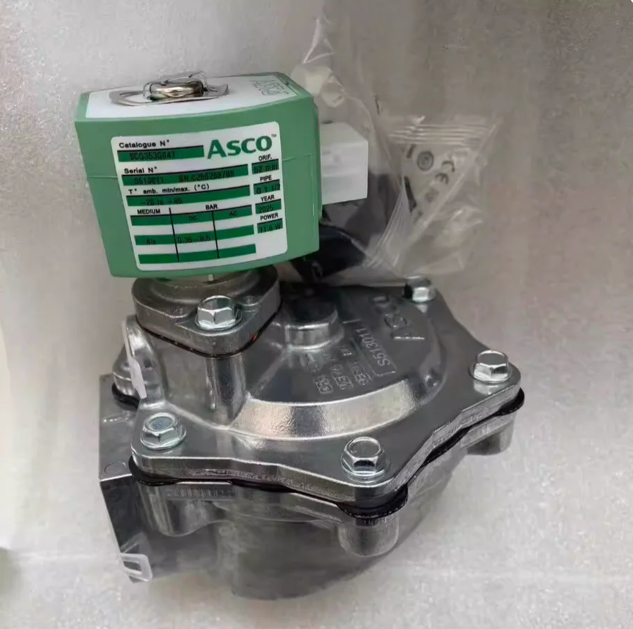 SCG353G047 ASCO Electromagnetic Right Angle Pulse Valve G11.5 inch DN40 1/2 thread