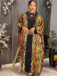 Wedding Party Traditional Printed Dresses Dubai African Women Dashiki Outfits Loose Boubou Elegant Ladies Clothing Maxi Robes