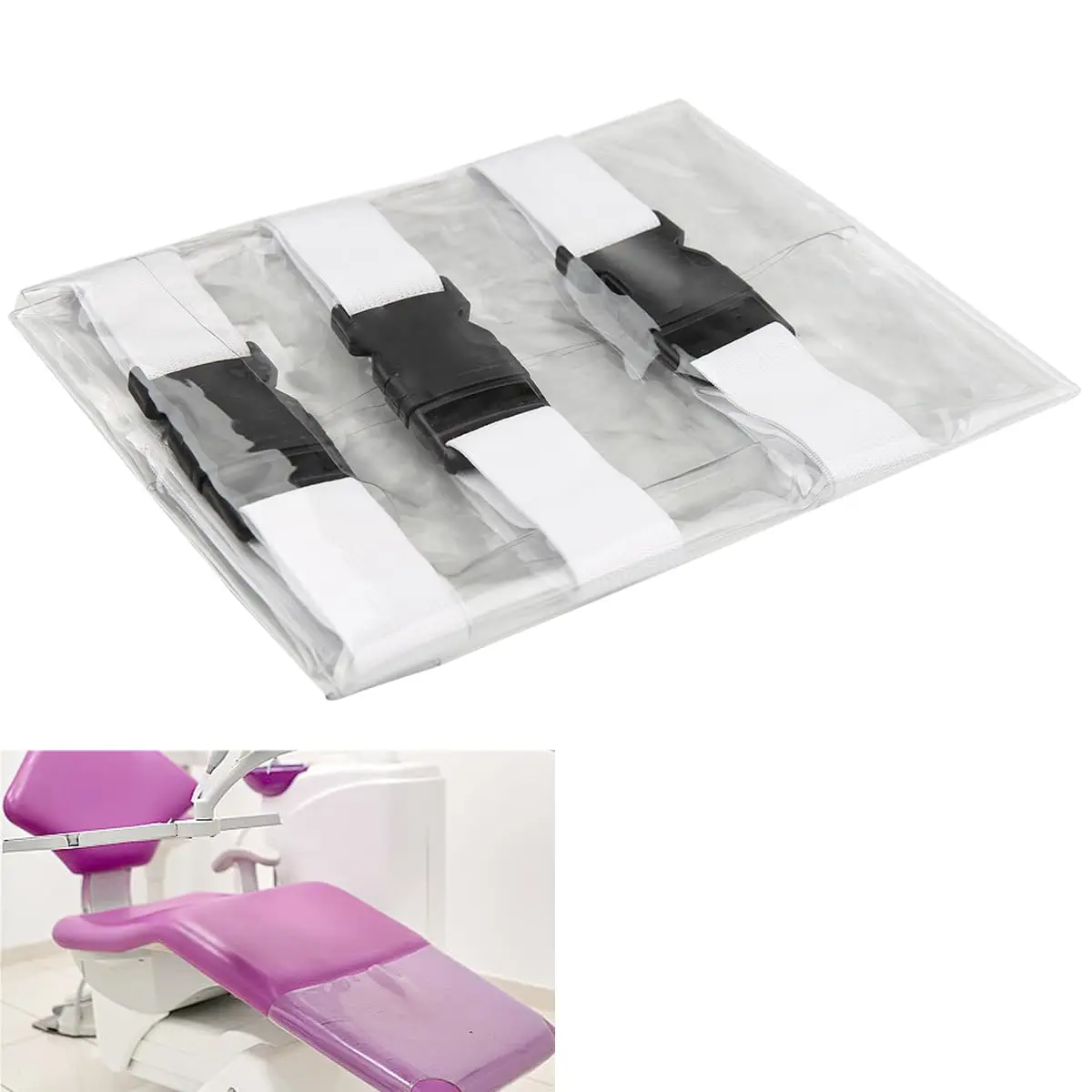 

Waterproof Protective CovDental Chair Foot Seat Cover Elastic er Chair Cushion Foot Pads with Elastic BandsWashable