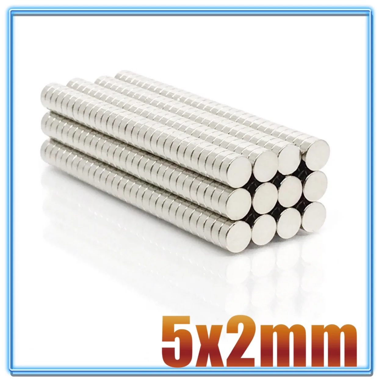 

10/50/100/200/500/1000 Pcs 5x2 mm Round NdFeB Neodymium Magnet N35 Super Powerful Small imanes Permanent Magnetic Disc 5*2