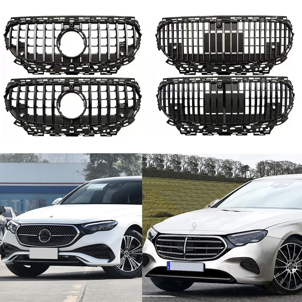 Mercedes-Benz W214/V214 E200 E260 E300용 Front Racing Upper Facelift Grilles Radiator GT/Maybach 스타일 추천 및 평가