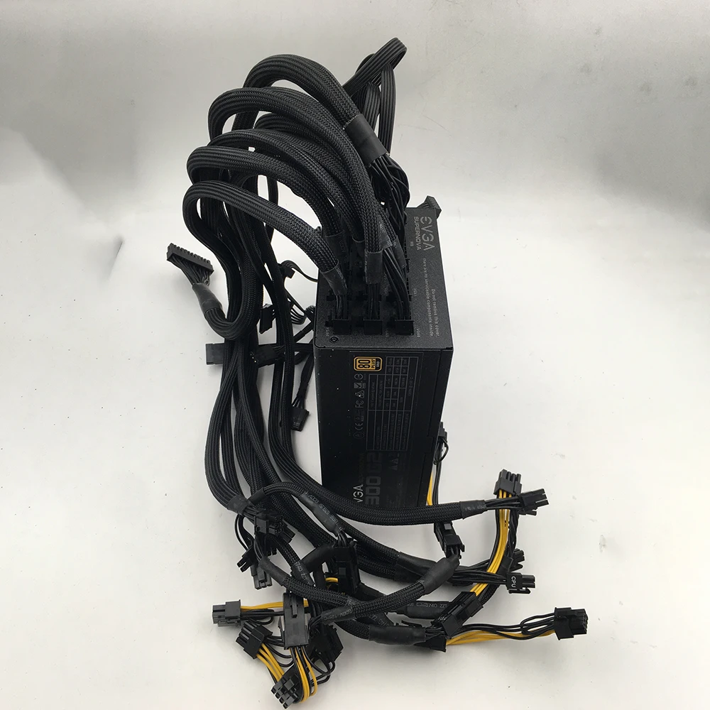 Mining Power Supply 8+8P 6+2P Evga1300G2 1300W Full Module