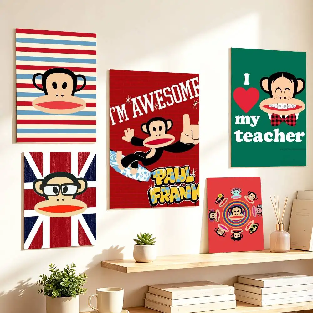 Cartoon P-Pauls-F-Frank Poster HD Self Adhesive Waterproof Wall Art Ideal for Home Office Dorm Gift