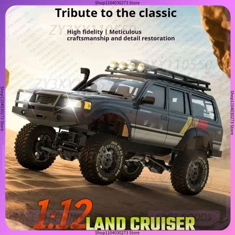 

2025 1:12 New Jxc Lc80 Full Scale Rc Remote Control Climbing Car Off Road Vehicle Rc Model Climbing Car Toy Gift