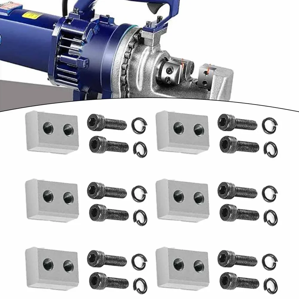 

Efficient Replacement Blades For Electric Cutters 6Pc Jaw Blade Set For Hydraulic Cutting Machines Designed For Easy Operation