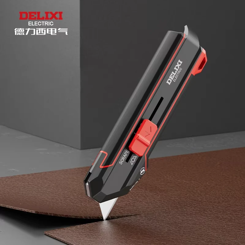 سكينة صناعية مكونة من 4 أوضاع قابلة للاستبدال بشفرة فولاذية عالية الكربون من الفولاذ المقاوم للصدأ لمستلزمات الطلاب الفنية المكتبية #3