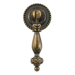 Antique Bronze Antique European Classical Old-fashioned Kitchen Drawer Handles Shoe Cabinet Drawer Knobs Zinc Alloy Handle
