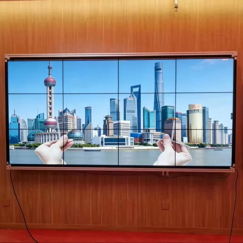 New 135-inch ultra-thin infrared touch screen with USB interface shopping mall interactive display