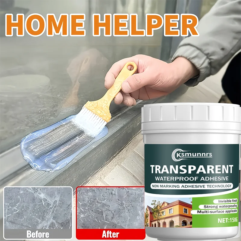 Multi-Purpose Invisible Waterproof Sealant - Versatile Leak Repair for Homes, Pipes, Suitable for Industrial, Hotel, Restaurant,