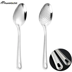 Stainless Steel Strainer Spoon Kitchen Colander Spoon Spoon Filter Strainer Food Scoop Perforated Skimmer Colander