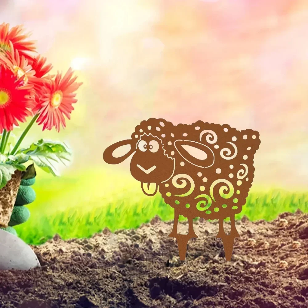 “Enhance Your Space with Metal Sheep – Charming Garden and Home Decor. Whimsy Charm Awaits.