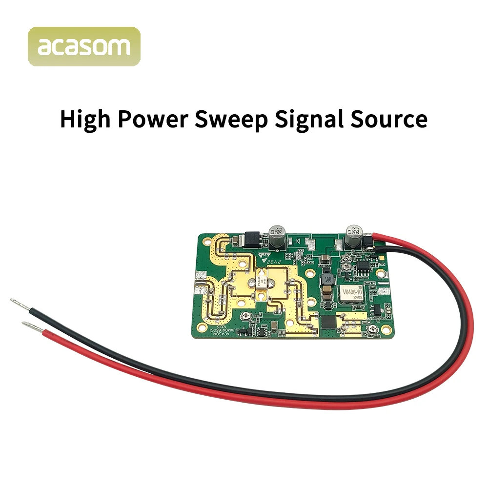 Amplificador de poder do módulo da fonte da varredura do sinal, UAV FPV do RF, 200-300MHz, 50W