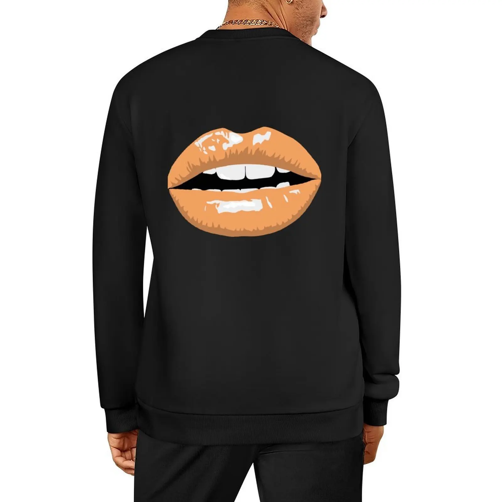 Jersey de labios de mandarina, conjunto de sudadera de estilo japonés para hombre, ropa estética, ropa de otoño, sudaderas nuevas