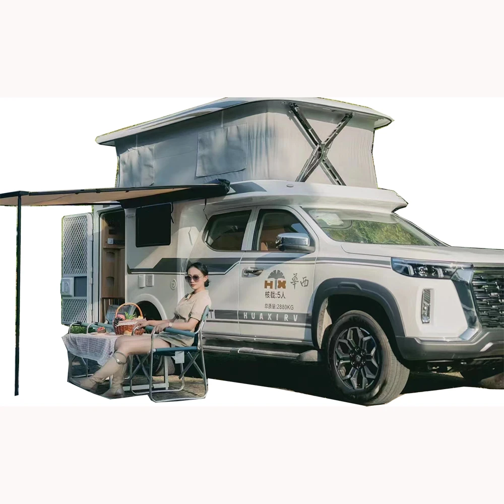 Pop Up Camper Pop Top Roof Pop Up Roof Lifting For 4*4 Pickup Truck And SUV Campervan Conversion Kit