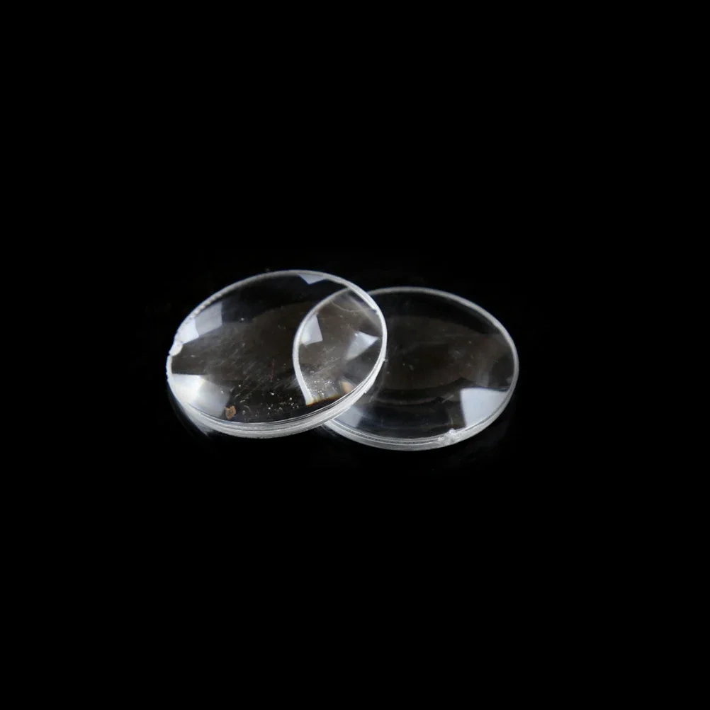 2PCS Acrylic Dia 25mm BiConvex Ultra Clear Lens For Google Cardboard Virtual Reality 3D VR