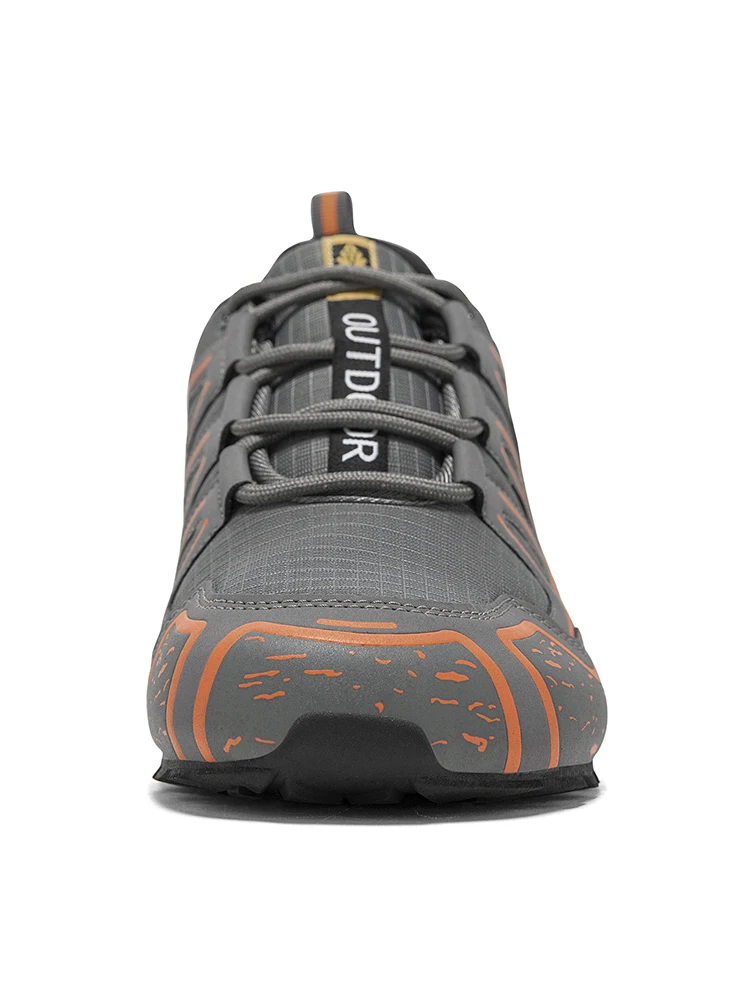 Herren-Wanderschuhe für den Außenbereich, wasserdicht, rutschfest, für jedes Gelände, Sportschuhe mit breiter Zehenpartie, zum Wandern, Radfahren, Camping, Jagd, Wanderschuhe – Detail 5