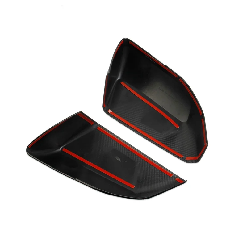 

For Colorado GMC Canyon 2023-2024 ABS Carbon Fiber Car Rearview Mirror Cover Cap Trim Accessories