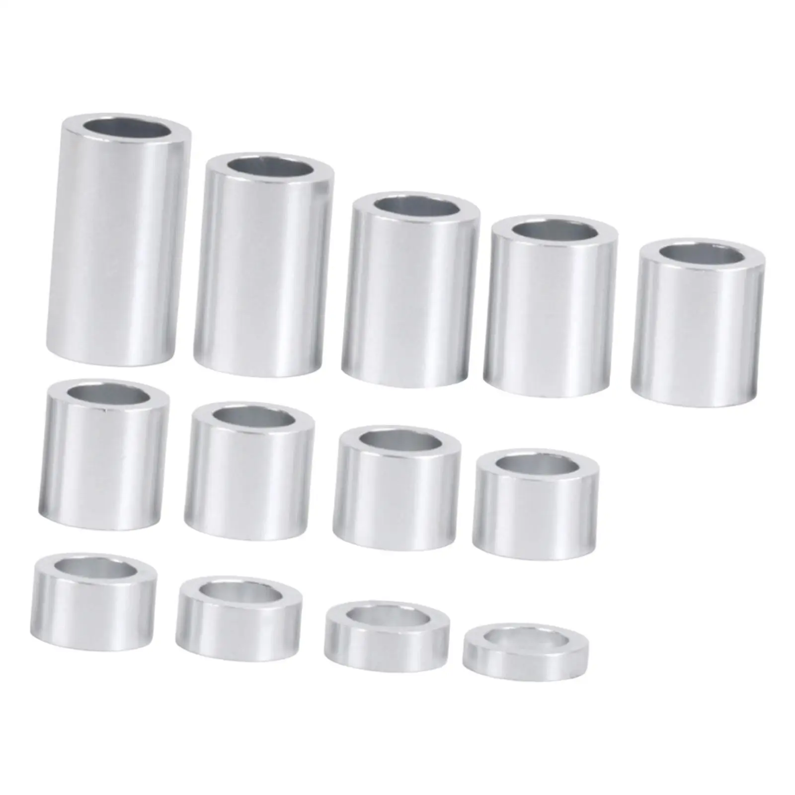 

Wheel Axle Spacers Kit Premium Aluminum Alloy Easy Install Spare Parts for Mini Bike Heavy Duty Wheels