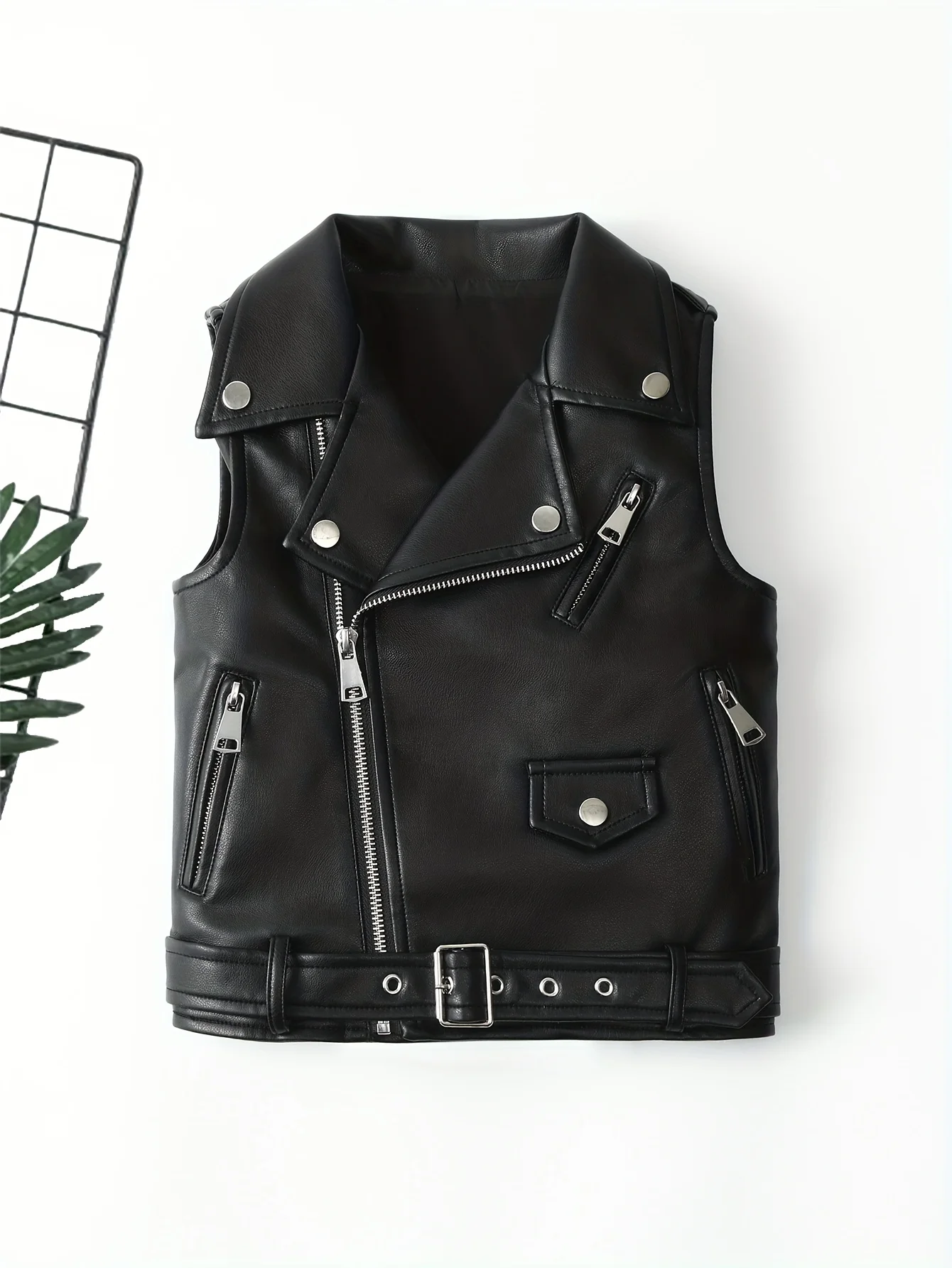 Boys Pu Leather Jac… - image