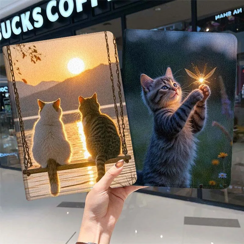 

Luminous Cat Popular Cool For Honor Pad Tab Magic GT GT2 6 X8 V7 V8 X9 8 9 13 X8a X9a Pro 10 12.1 12.5 Inch Tablet Case
