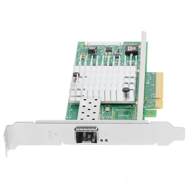 10Gb PCI-E NIC Intel X520-DA1, with Intel 82599EN Chip,10GbE PCI Express 2.0 X8 Ethernet Adapter Support Windows/Linux/VMware