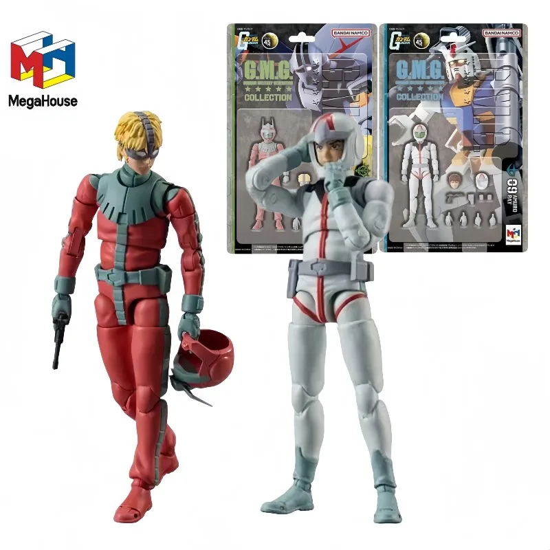 

Быстрая доставка Оригинальный набор Bandai MegaHouse G.M.G. Коллекция Kidou Senshi: Серия подарочных наборов с Амуро Рэем и Чар Азнаблом